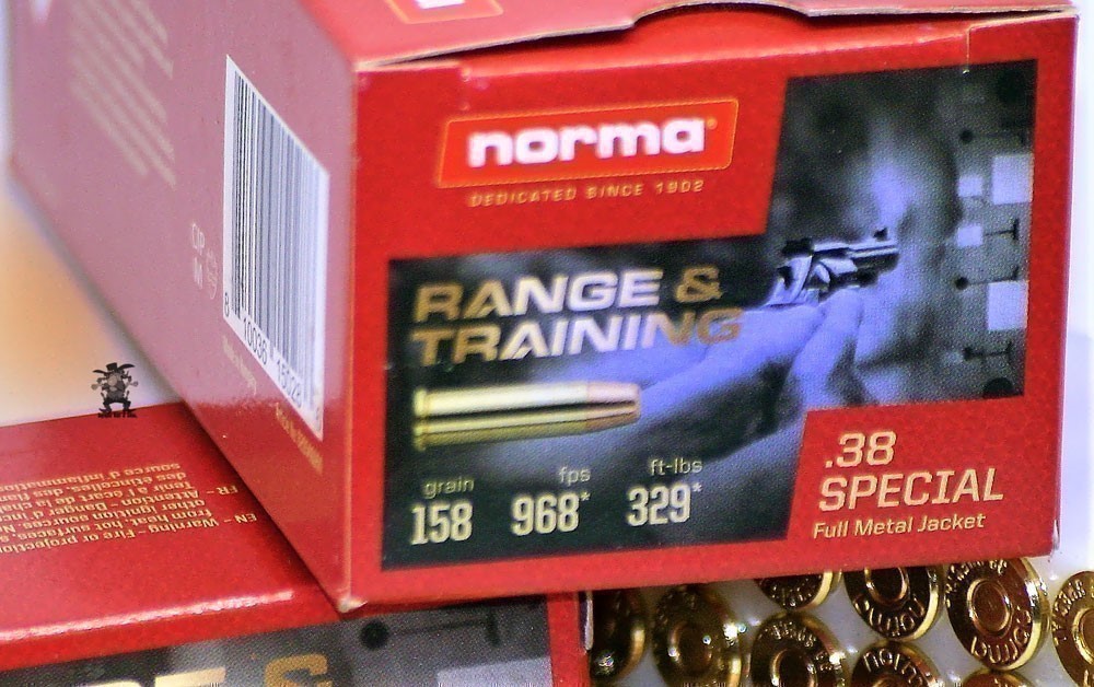 38 Special FMJ 158 Grain NORMA Brass Cased 38SPL 38 CTG 50 Rds-img-0