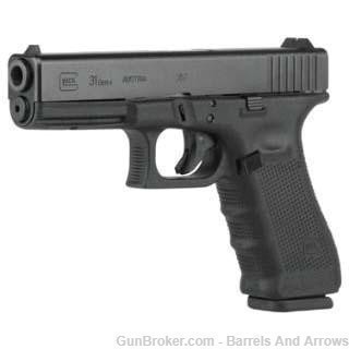 Glock PG3150201 G31 Gen4 Semi Auto Pistol 357 SIG, 4.48 in, Poly Grp, 10+1 -img-0