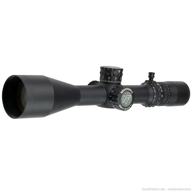 Nightforce NX8-4-32x50mm F1-30mm Tube-Illuminated MOA-XT FFP Reticle-Black-img-2