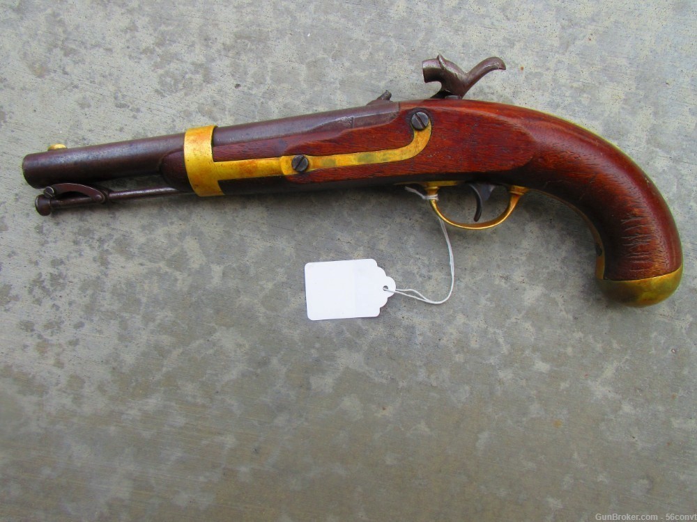 Very Nice 1842 I.N. JOHNSON Original Pistol-img-4