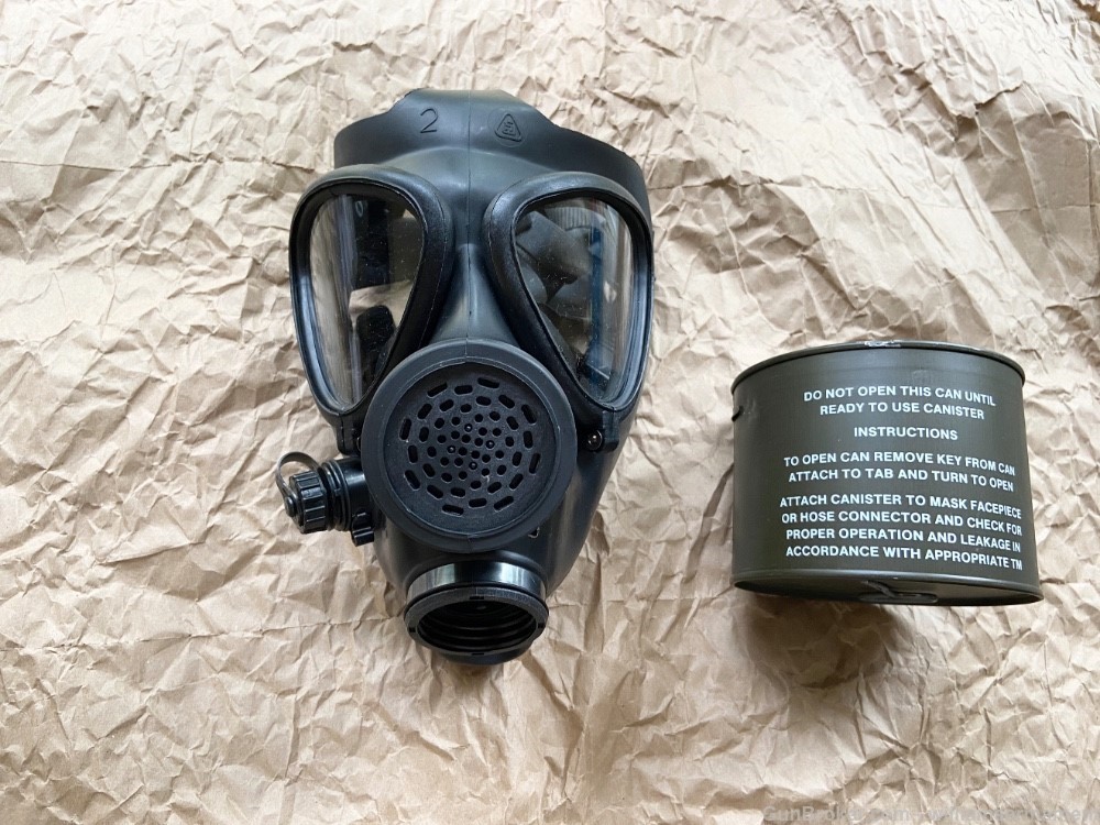 M15 IDF Israel Israeli gas mask w nato filter 3m msa mira cm-6m cbrm cm-7m-img-0