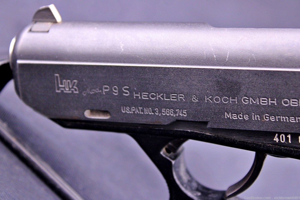 *RARE* 1978 H&K GMBH P9 S 45 ACP 4" BBL GERMAN PRODUCTION MATCHING NUMBERS-img-12
