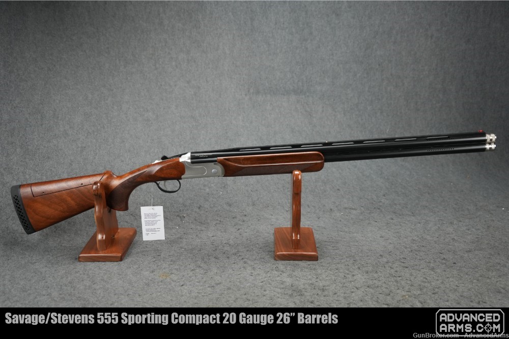 Savage/Stevens 555 Sporting Compact 20 Gauge 26” Barrels-img-0