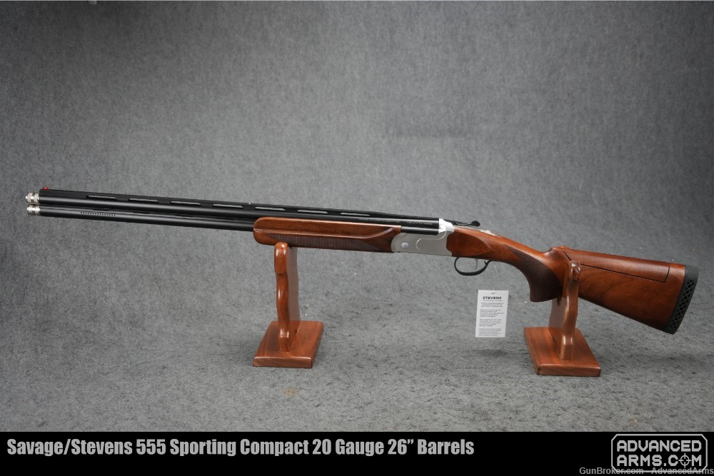 Savage/Stevens 555 Sporting Compact 20 Gauge 26” Barrels-img-1