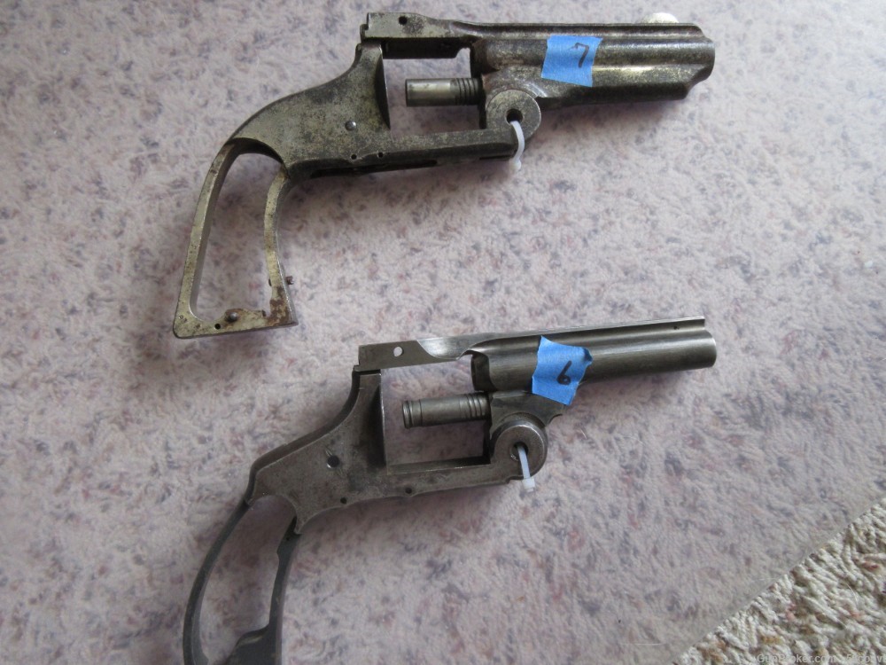 ( 2 ) Smith & Wesson No. 3 Parts Guns-img-0