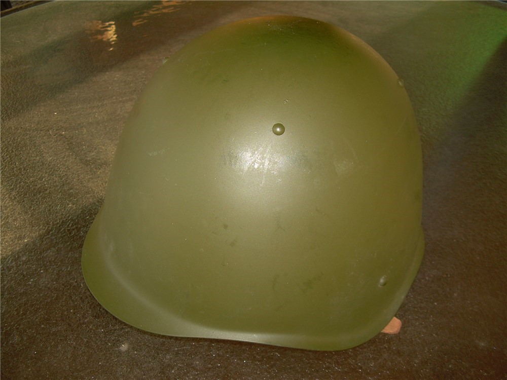 NOS Rare SsH 60 USSR Soviet Russia Red Army Steel Military Helmet, Original-img-7