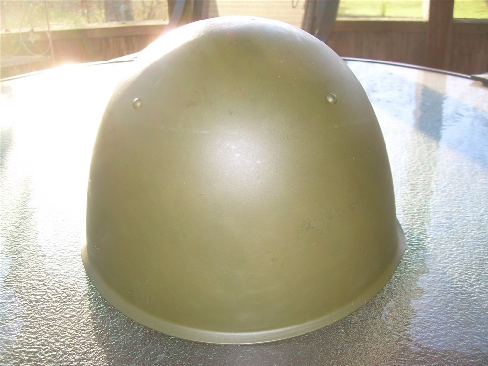 NOS Rare SsH 60 USSR Soviet Russia Red Army Steel Military Helmet, Original-img-2