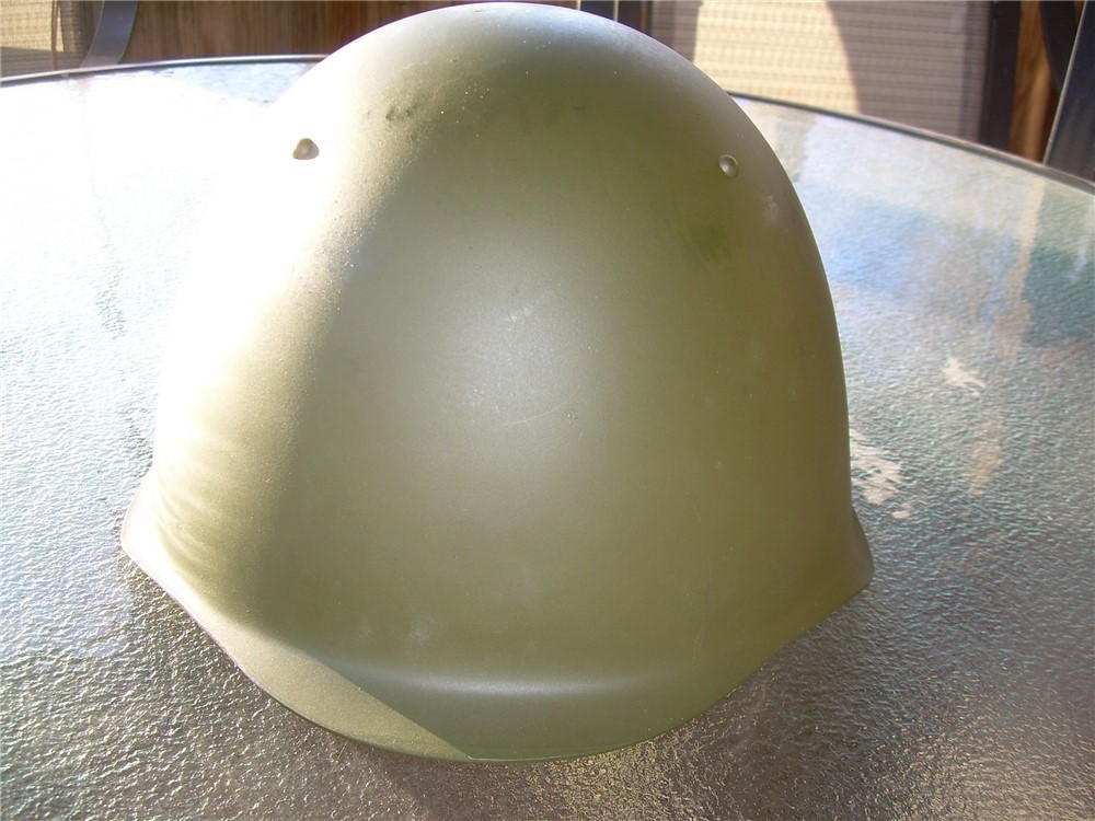 NOS Rare SsH 60 USSR Soviet Russia Red Army Steel Military Helmet, Original-img-3