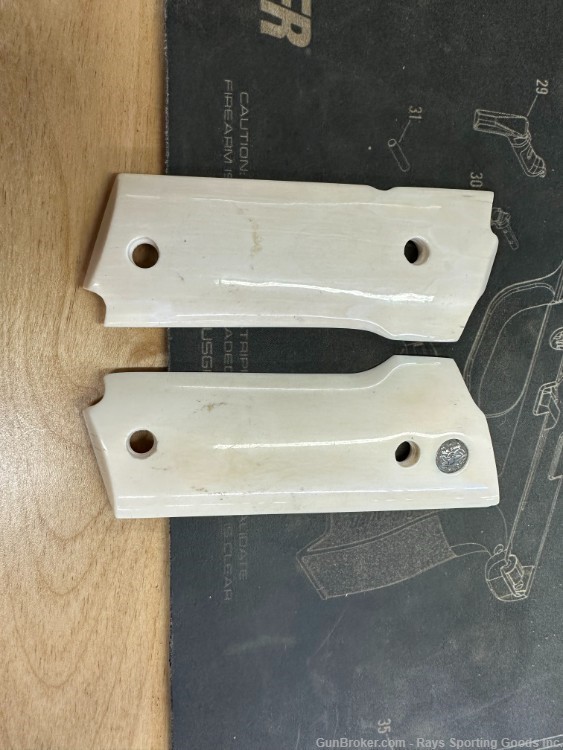 AJAX Elephant Ivory Grips for Smith&Wesson Model 59  * SALE IN TEXAS ONLY*-img-0