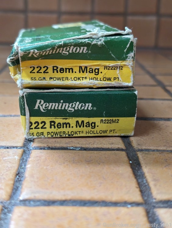 2 boxes 222 Remington Magnum power-lokt 38 rds-img-4