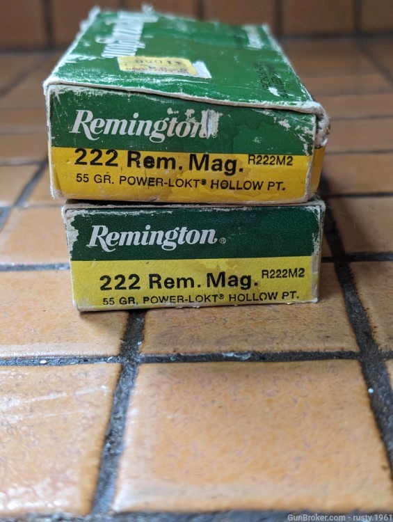 2 boxes 222 Remington Magnum power-lokt 38 rds-img-0