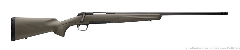 Browning X-Bolt Hunter OD Green 7MM REM MAG 035597227 -img-0