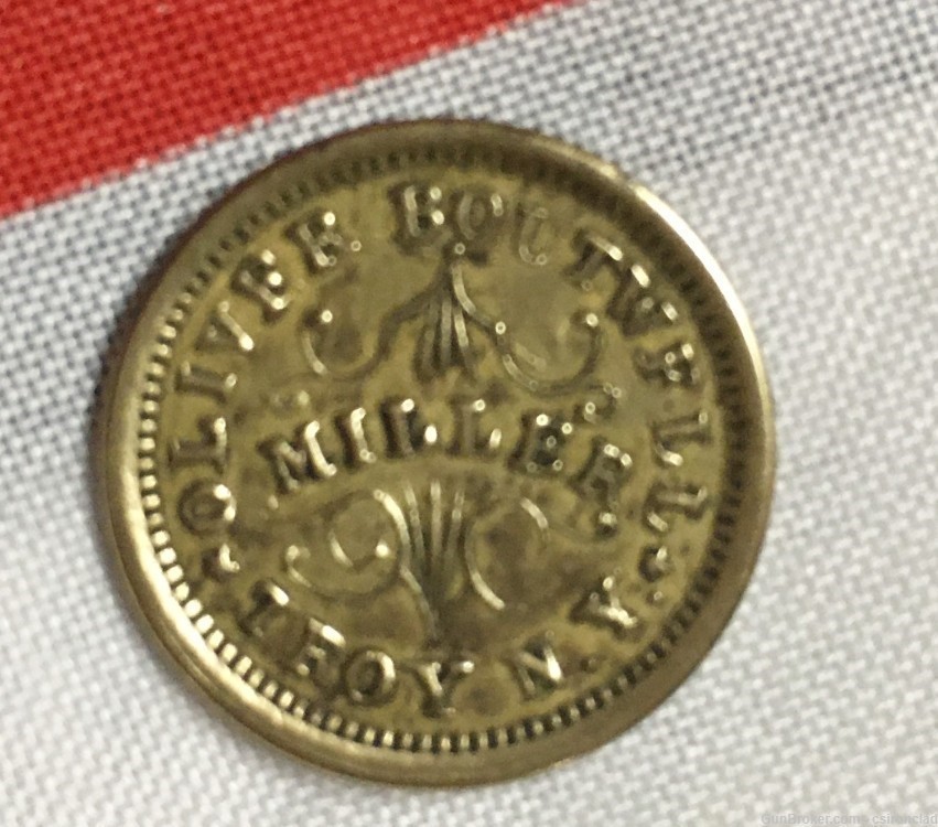 Civil War Coin Merchants Token dated 1863-img-3