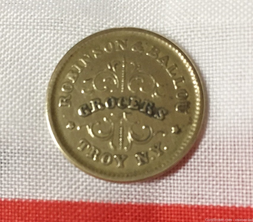 Civil War Coin Merchants Token 1863-img-0