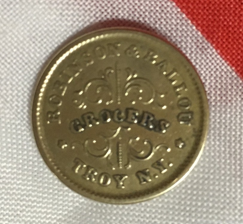 Civil War Coin Merchants Token 1863-img-2