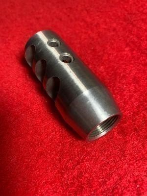 Compensator 5/8 x 24 Stainless Factory New Bitcoin-img-0
