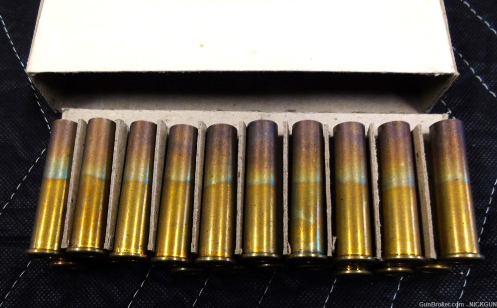 45-70 Blank cartridges for Line throwing Gun. Box dated 5-24-43 -img-2