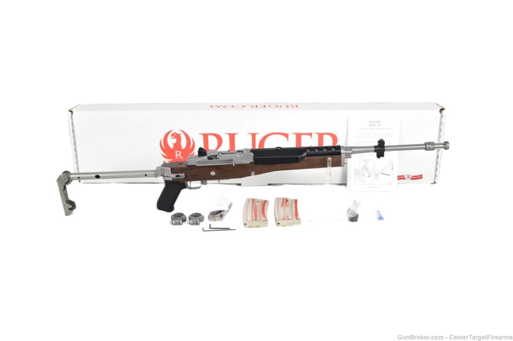 Ruger Mini-14 Tactical 5.56 NATO 223 Rem Mini 14 Rifle Stainless Steel 5895-img-5