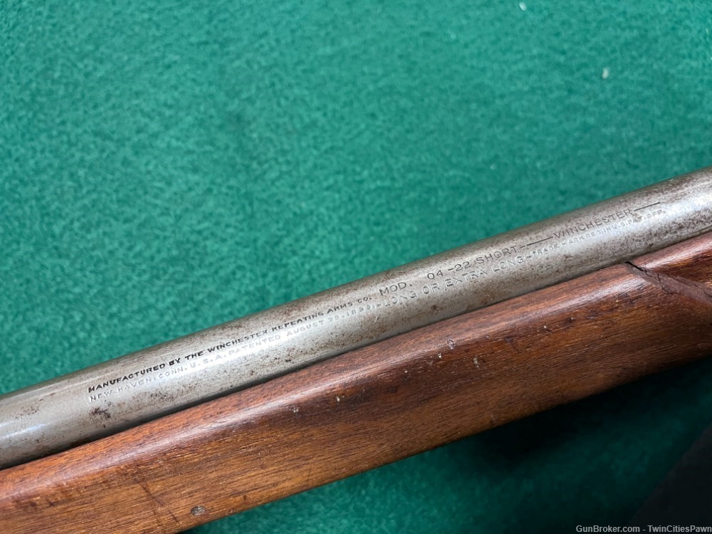 Winchester Model 04 .22 Caliber w/ CUSTOM STOCK-img-15
