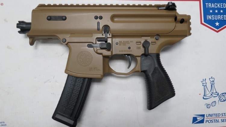 Sig Sauer MPX Copperhead 9mm 3.5" barrel pistol with magazine-img-1