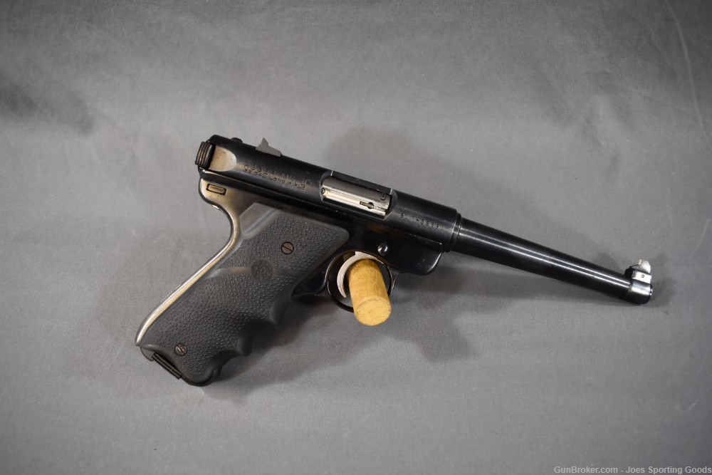 Ruger Mark II - .22LR Semi-Automatic Pistol w/ Case & Hogue Rubber Grip-img-1