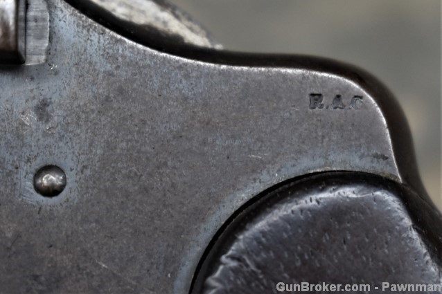Colt DA 38 revolver  marked RAC-img-4