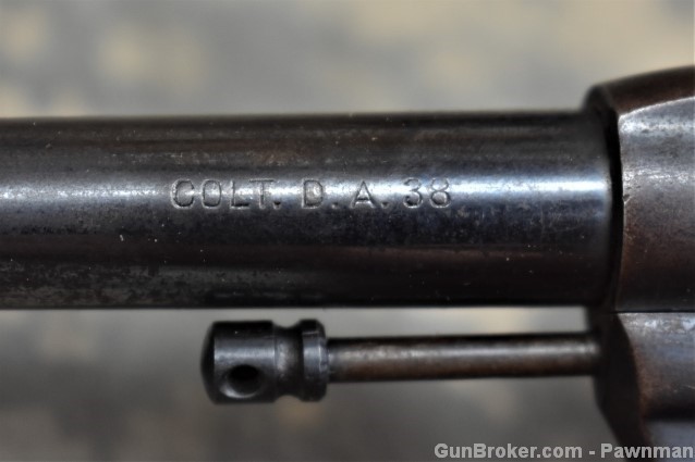Colt DA 38 revolver  marked RAC-img-5