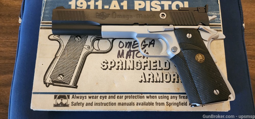 SPRINGFIELD ARMORY 1911 OMEGA MATCH 10MM 6 INCH.-img-0