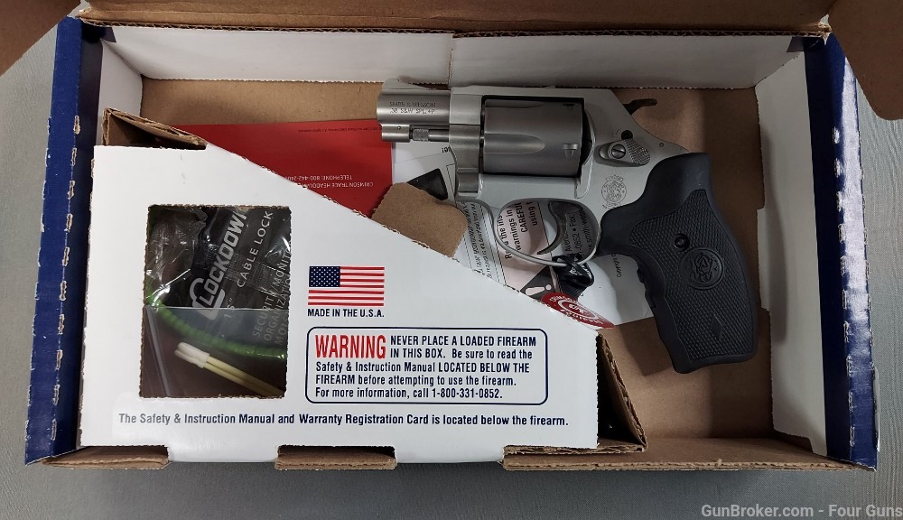 Smith & Wesson 637 Airweight Revolver 38 Spl 1.875" Barrel 5 Rd 163052-img-6