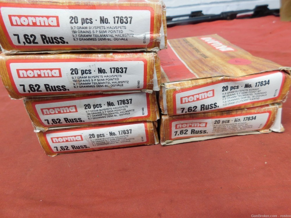 Norma 7.62 Russian Ammo-img-0