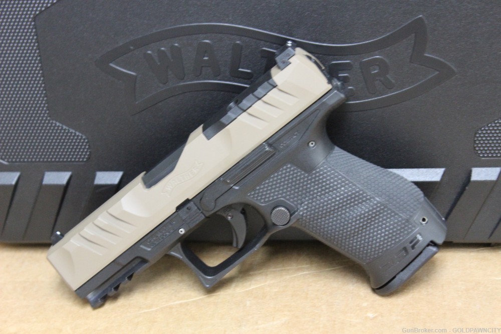 Walther PDP Compact 9mm Optic Ready Pistol with FDE Slide and 4 Inch Barrel-img-17
