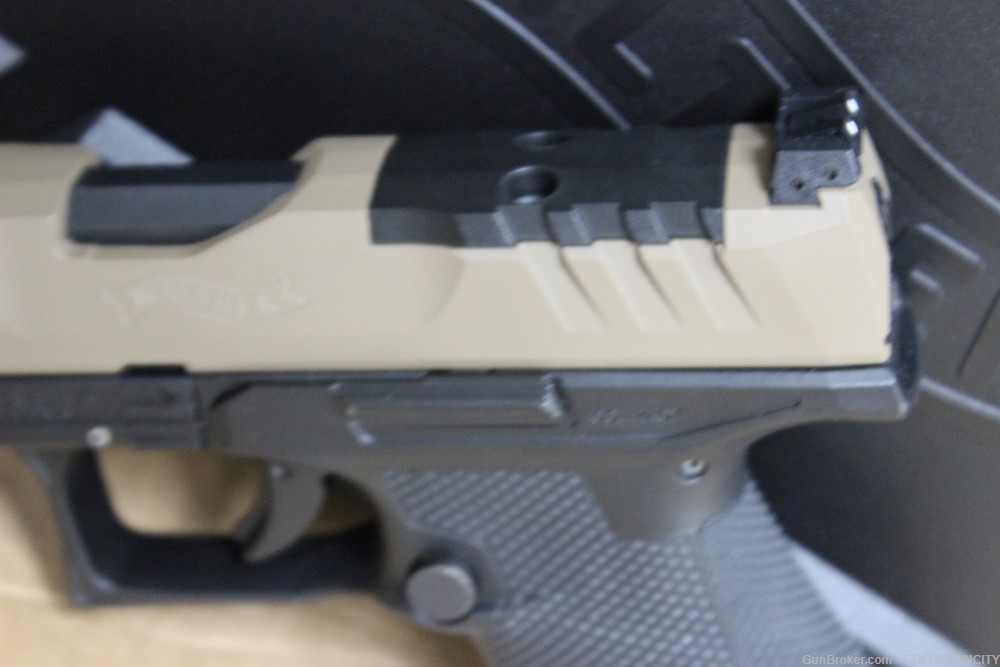 Walther PDP Compact 9mm Optic Ready Pistol with FDE Slide and 4 Inch Barrel-img-13