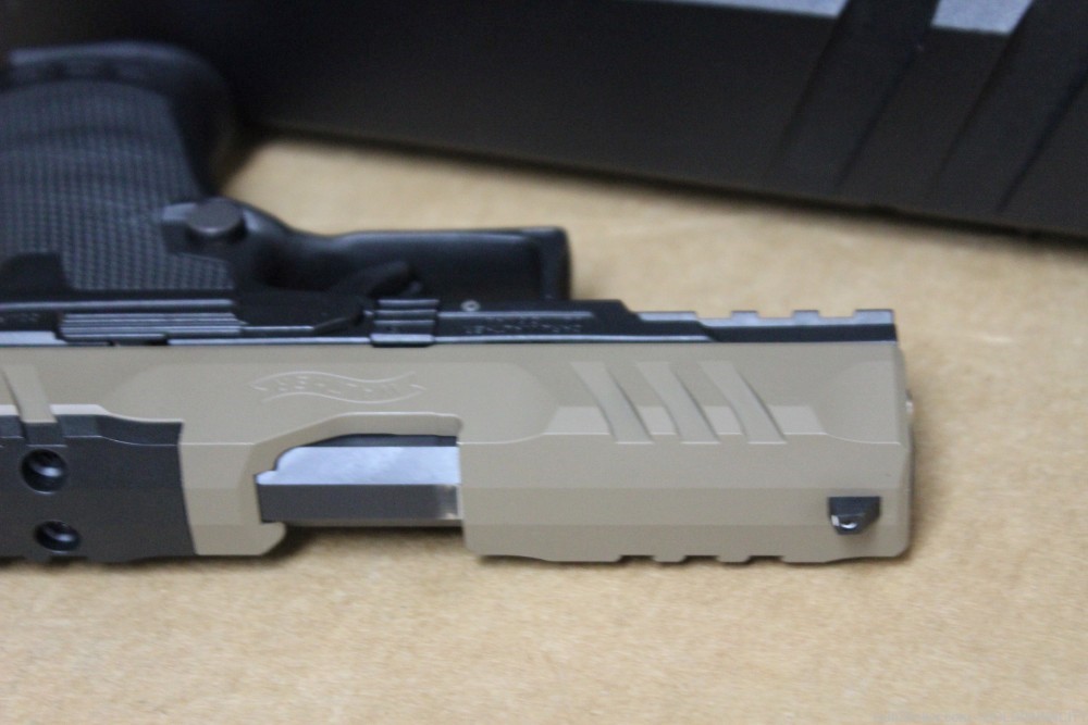 Walther PDP Compact 9mm Optic Ready Pistol with FDE Slide and 4 Inch Barrel-img-18