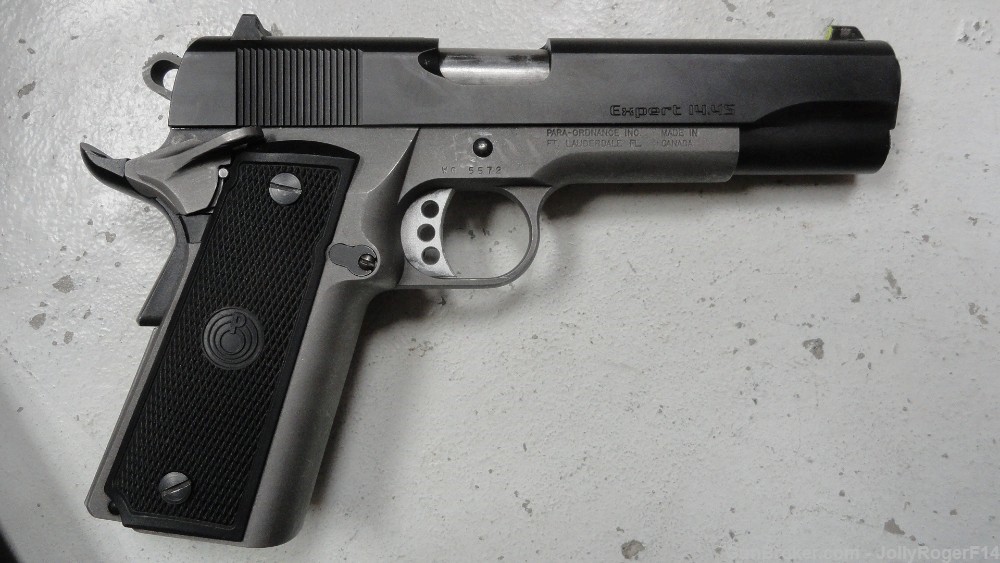 CANADIAN Para Ordnance P14.45 Expert 1911 A1 w/2 Mags/Hard Case-img-4