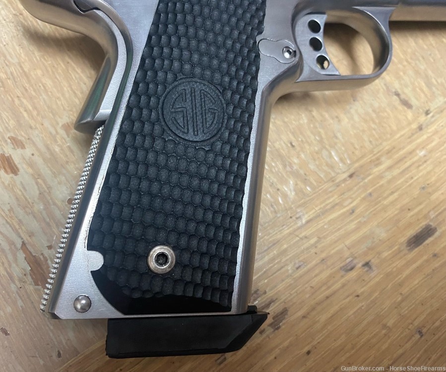 Caspian Custom 1911 10mm 5" Government 8+1 Hand Polished Stainless Steel-img-7