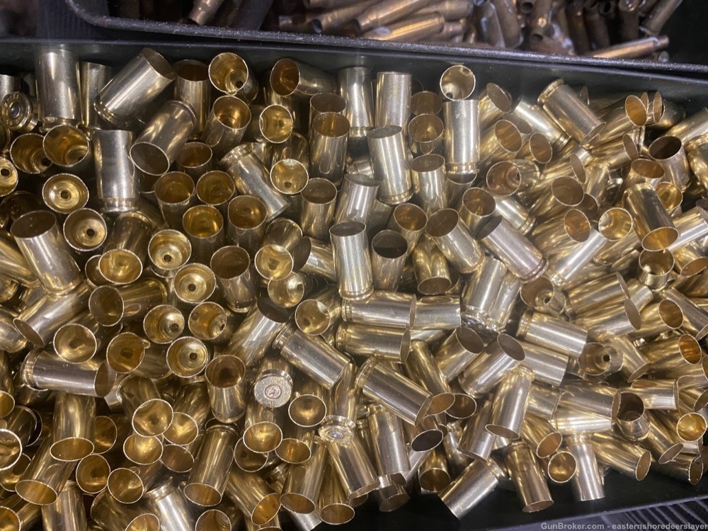 .40 S&W cleaned range brass 1000+ pcs-img-0