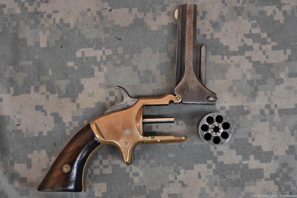 American Standard Tool Co. 22 Cal Pocket Revolver made 1868-1873-img-14