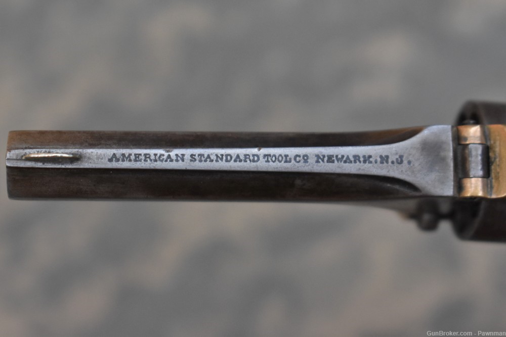 American Standard Tool Co. 22 Cal Pocket Revolver made 1868-1873-img-2