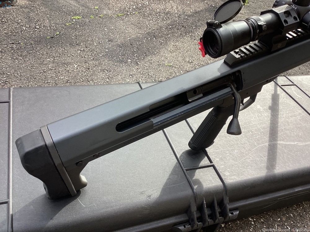 Barrett M99 .50 BMG Bolt action rifle w luepold Mark 4 8.5 x25x50mm 29” -img-6