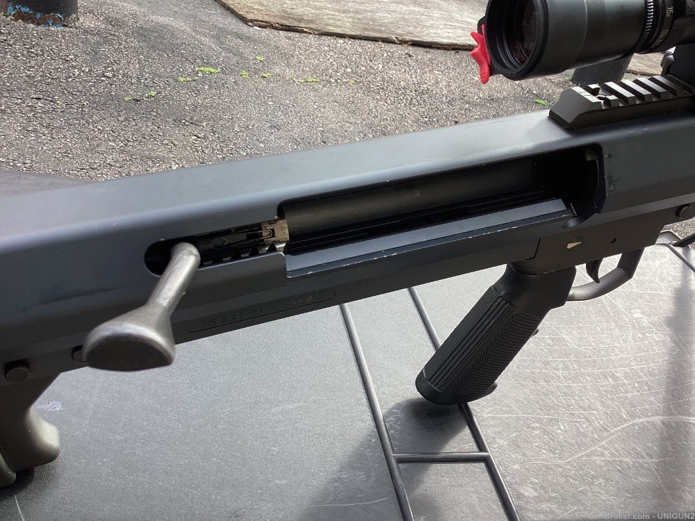 Barrett M99 .50 BMG Bolt action rifle w luepold Mark 4 8.5 x25x50mm 29” -img-7