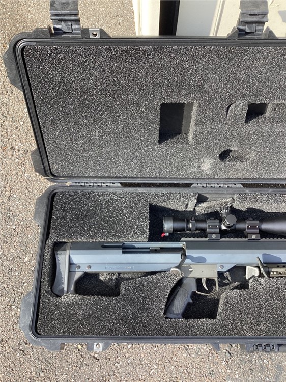 Barrett M99 .50 BMG Bolt action rifle w luepold Mark 4 8.5 x25x50mm 29” -img-24