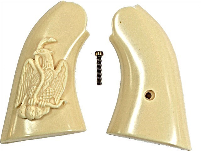 Remington 1858 Uberti Grips, Eagle & Snake-img-0