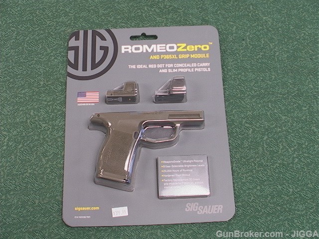 Sig Romeo 0 Grip Kit P365 XL Grip Module-img-0