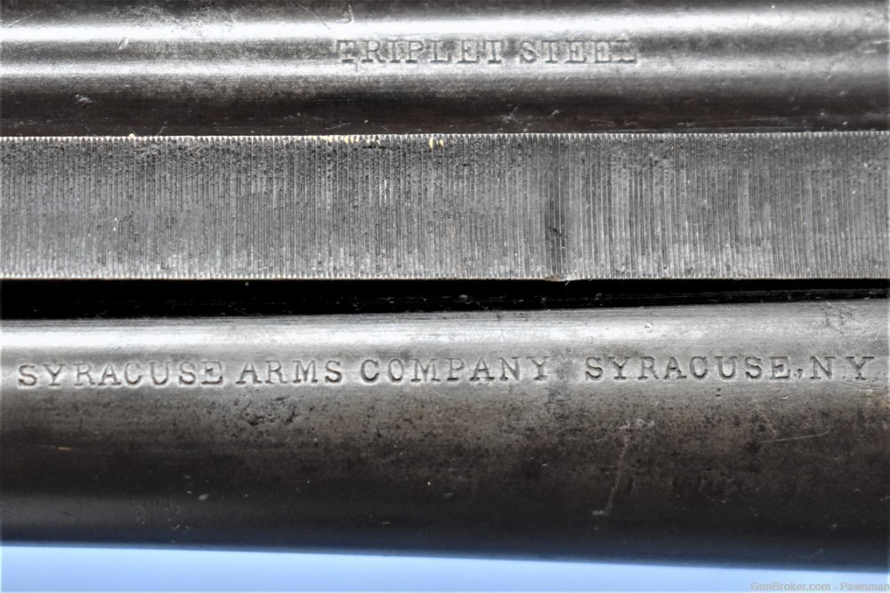Syracuse Arms Company “OO” Grade SxS 12G made 1901+   GUNSMITH SPECIAL!-img-27