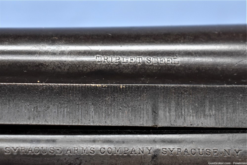 Syracuse Arms Company “OO” Grade SxS 12G made 1901+   GUNSMITH SPECIAL!-img-25