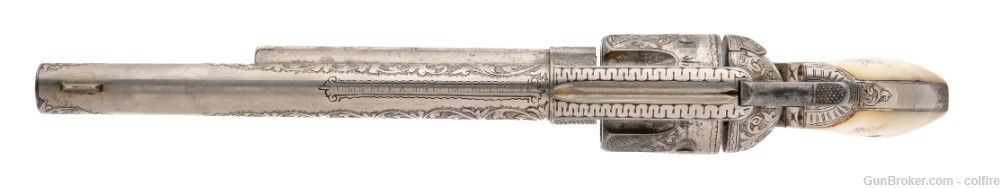 BEAUTIFUL NEW YORK ENGRAVED COLT SINGLE ACTION ARMY (AC545)-img-2