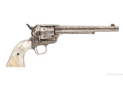 BEAUTIFUL NEW YORK ENGRAVED COLT SINGLE ACTION ARMY (AC545)