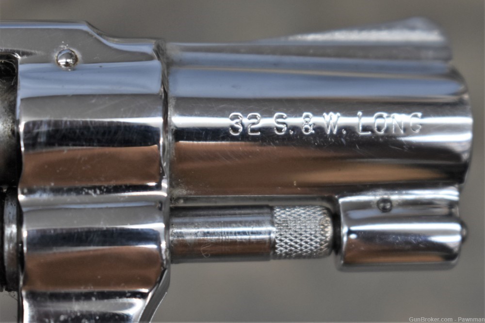 S&W Model 30-1 in 32 S&W Long  Nickel finish-img-5