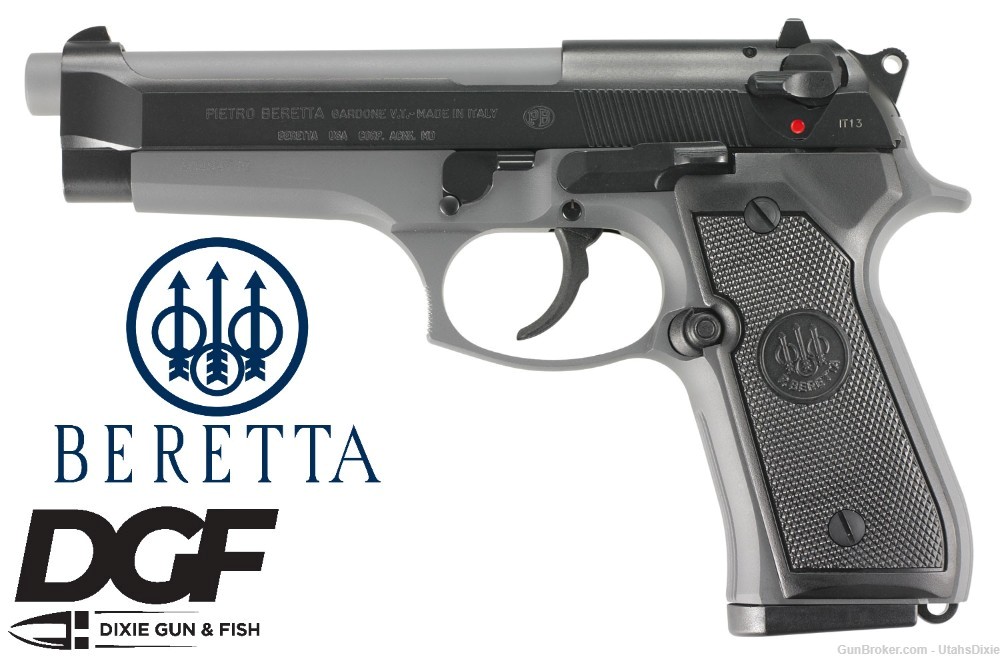 Beretta JS92F390M 92FS Full Size Frame 9mm Luger 15+1 4.90" -img-0