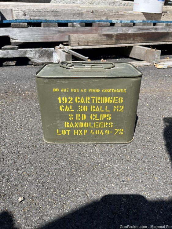 Greek HXP M2 Ball .30, 3006, 30-06 Premium M1 Garand Ammo 192 rounds clips-img-3